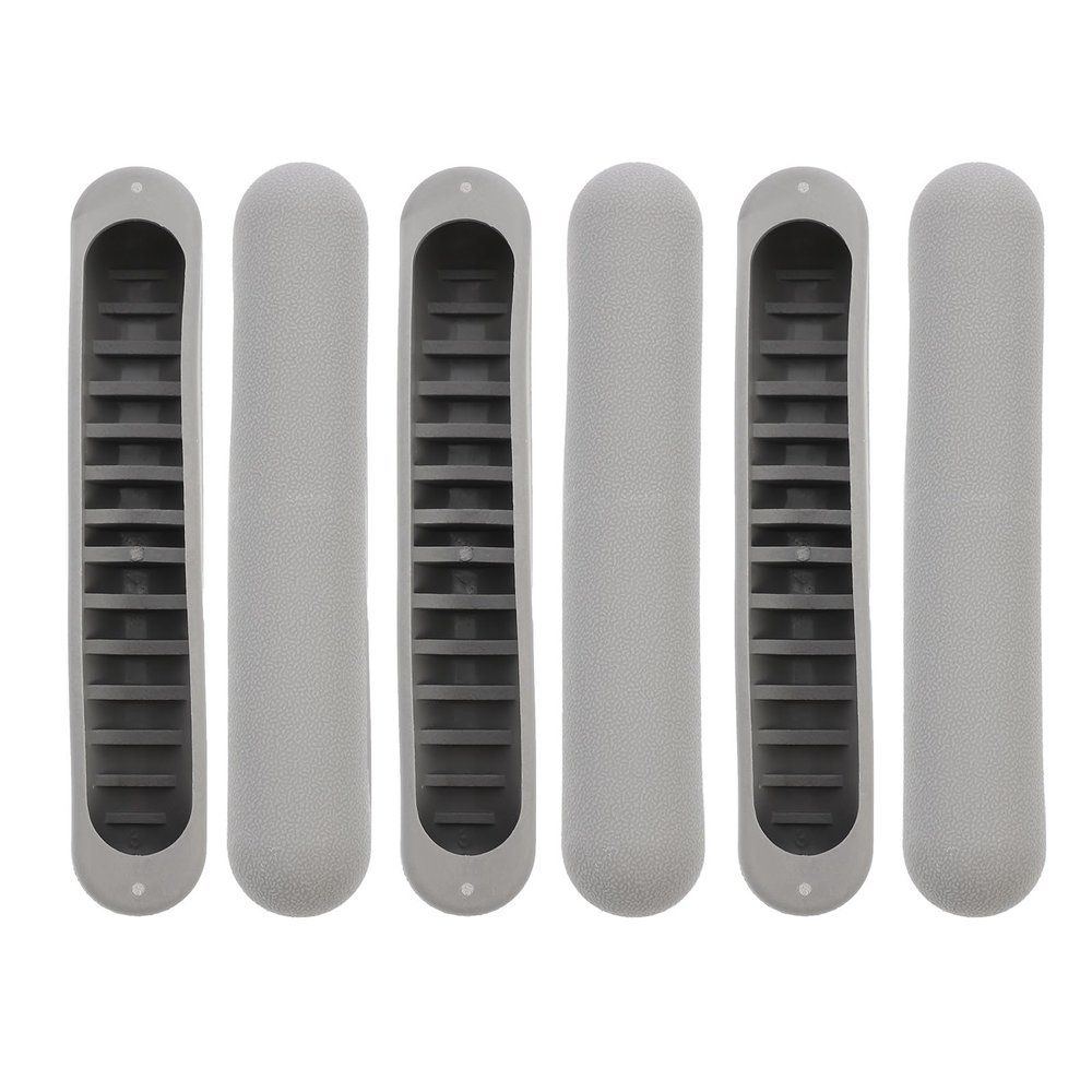 GALPADA 6-Pack TPR Underarm Crutch Pads, Non-Slip and Easy to Remove