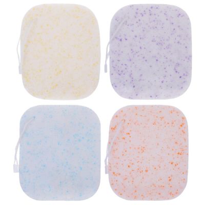 CHICAMPERA 4-Pack Facial Sponges for Gentle, Safe Cleansing