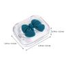 GALPADA Portable Contact Lens Cases, Small Lightweight Storage Box, 4-Pack view 2