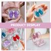 GALPADA Portable Contact Lens Cases, Small Lightweight Storage Box, 4-Pack view 4
