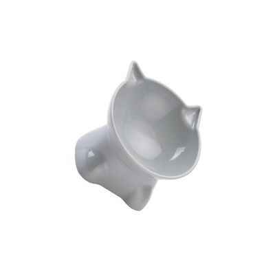 QUILSTM Elevated Ceramic Dog Water Bowl