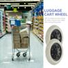 OUNONA 6-Piece Removable Replacement Wheel Set for Shopping Carts and Wheelchairs view 3