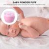 EXAOMBLE 2-Piece Baby Powder Puff Set with Handle, Including Empty PP Powder Container view 4