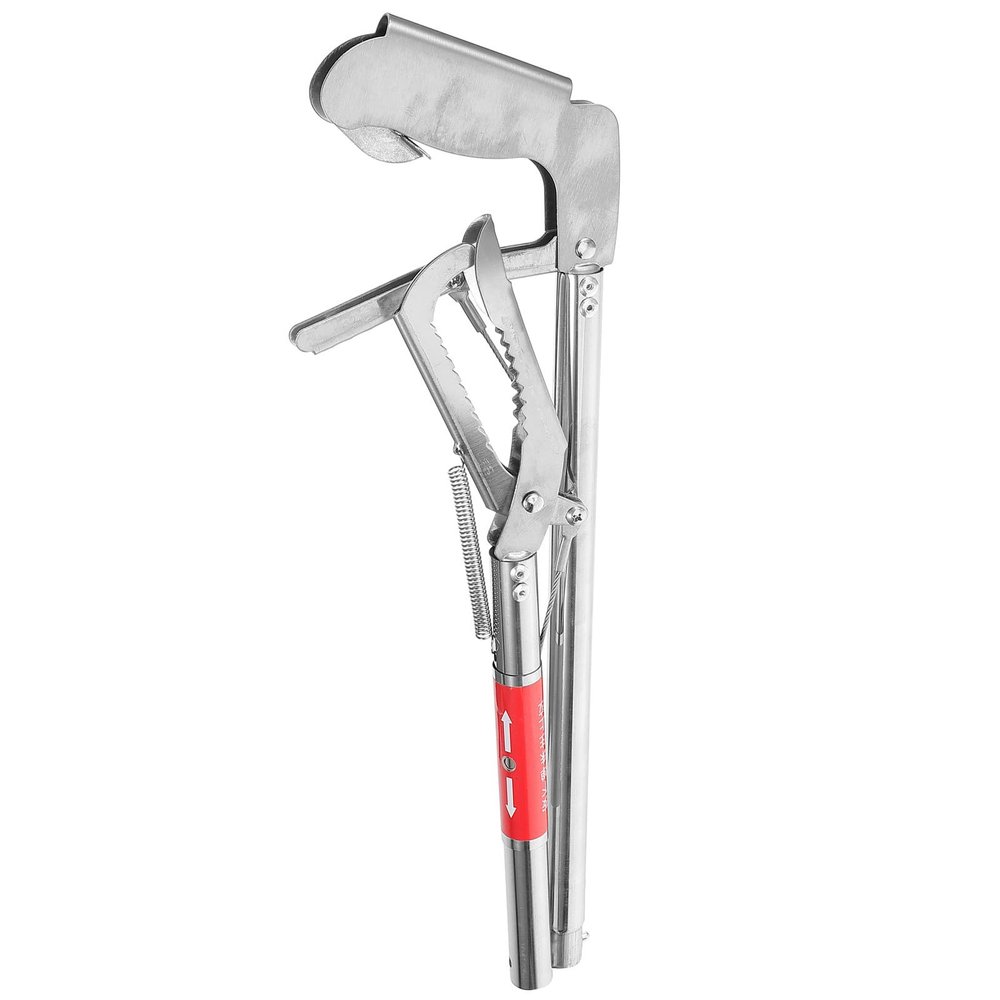LOLIPPYY Stainless Steel Crab Tongs with Non-Slip Grip and Hand Protection, for Catching Crabs and Snakes