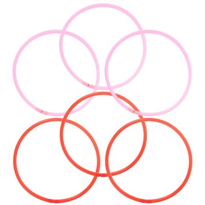 FRCOLOR Floating Plant Rings for Aquariums - 6 Pack