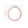 FRCOLOR Floating Plant Rings for Aquariums - 6 Pack view 2