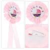 SHERCHPRY 10-Piece Baby Shower Pins Made of Tin and Fabric, Stylish Party Decorations for Gender Reveals and Baby Showers view 3