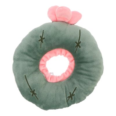 KOCKSHION Adjustable Green Cat Recovery Collar, Soft Protective Donut Collar