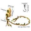 Jumping Spider Hide, Magnetic Climbing Cave with Simulated Vine Texture, Two-Hole Spider Cave for Small Arthropods in Terrariums view 4