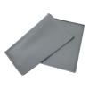 Pet Placemat, Spill-Resistant, Dishwasher-Safe, Non-Slip, Waterproof Silicone Dog Feeding Mat for Water Bowls, Gray view 2