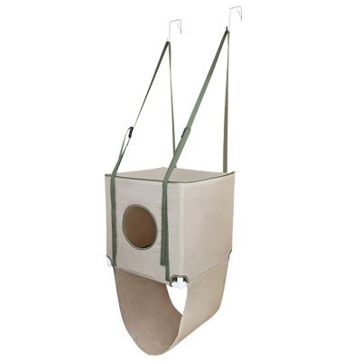 Hanging Cat Hammock Bed, 2-Tier Hammock House with Breathable Fabric