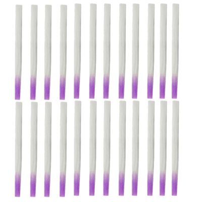 Healeved 100-Piece Fiberglass Nail Extension Fibers, White, Lightweight, Adjustable Length