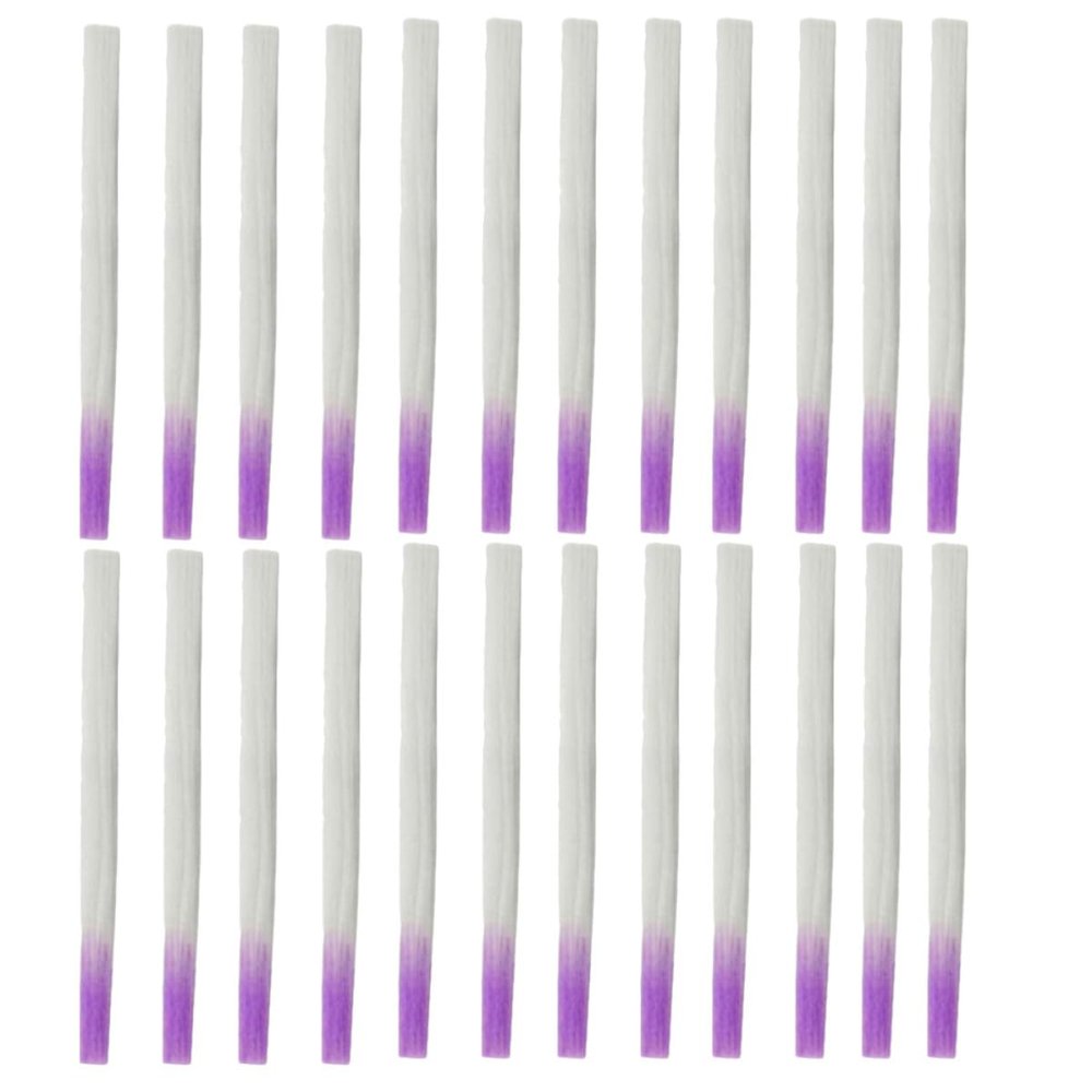 Healeved 100-Piece Fiberglass Nail Extension Fibers, White, Lightweight, Adjustable Length