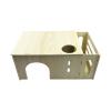 YTtkku Multifunctional Small Animal Hideout with Feeding Station and Water Dispenser view 1