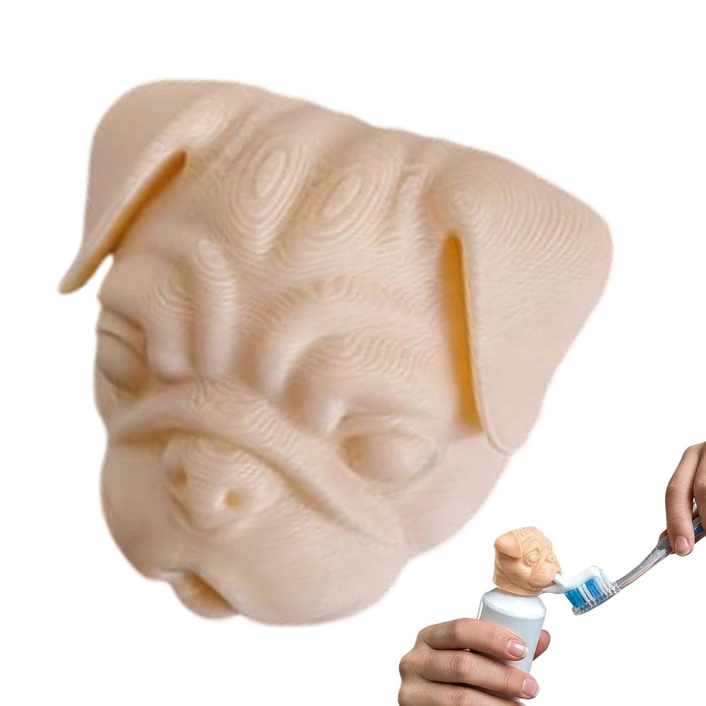 Funny Portable Toothpaste Dispenser in Cute Dog Shape