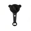 4-in-1 Adjustable Jar Opener, Multifunctional Lid Removal Tool for Jars, Bottles and Cans, Kitchen Aid for Seniors and People with Arthritis (Black) view 1