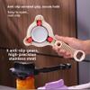 4-in-1 Adjustable Jar Opener, Multifunctional Lid Removal Tool for Jars, Bottles and Cans, Kitchen Aid for Seniors and People with Arthritis (Black) view 3