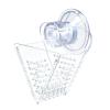 Fish Feeding Bowl | Transparent Acrylic Worm Feeder with Suction Cup view 1