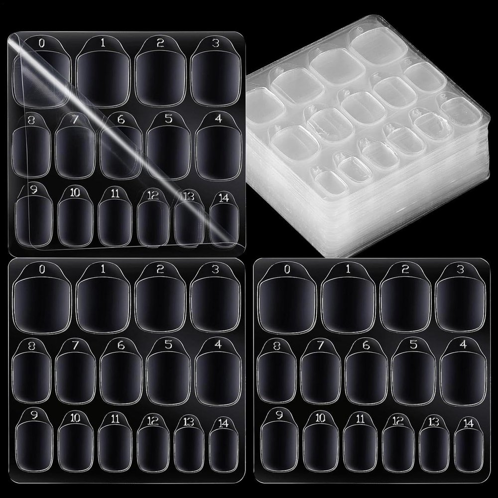 Press-On Nail Adhesive Tabs, Thin, Invisible, Long-Lasting