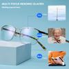 KOOSUFA Progressive Multifocal Reading Glasses, Gold Tortoise, 1.5 view 3