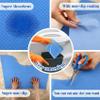 Ynusgeyx 50 Disposable Toilet Mats, Deodorizing, Non-Slip U-Shaped Contour view 2