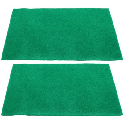 UKCOCO 2-Pack Practical Polyester Reptile Mat, Decorative Abrasion-Resistant Carpet for Snakes and Other Reptiles