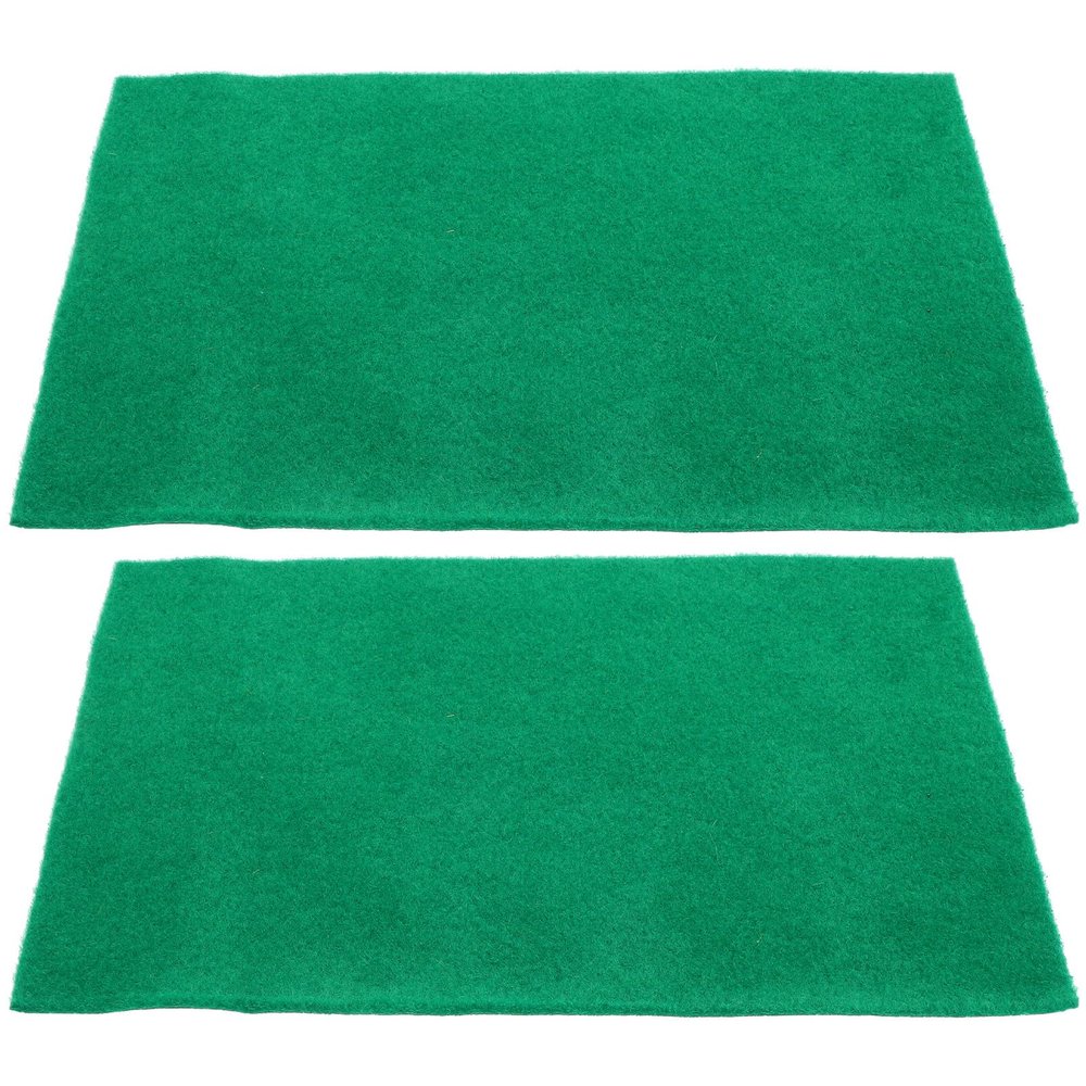 UKCOCO 2-Pack Practical Polyester Reptile Mat, Decorative Abrasion-Resistant Carpet for Snakes and Other Reptiles