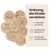 vonMia Wooden Organization Labels for Kids' Rooms, 1 Doll Design, Compatible with IKEA TROFAST view 2