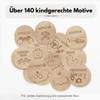 vonMia Wooden Organization Labels for Kids' Rooms, 1 Doll Design, Compatible with IKEA TROFAST view 4