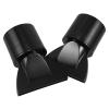 GALPADA 2-Piece Hair Dryer Accessory Set with Straight Concentrator and Flat-End Nozzles, ABS view 1