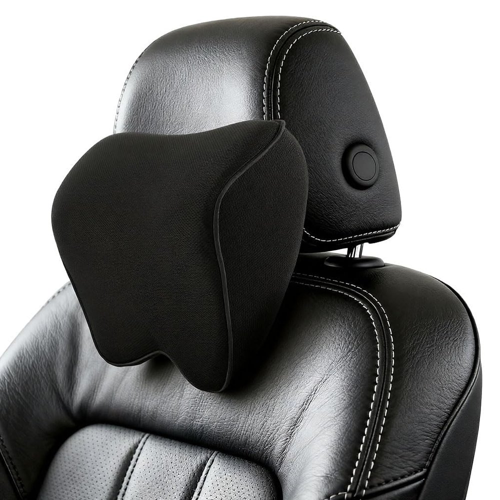 Car Neck Pillow for Seat Leon 3 SC (5F) 2013–2020 FR/Cupra, Black