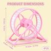 Hamster Wheel - Quiet Running Wheel for Nocturnal Activities view 2