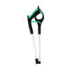2-Piece Portable Foldable Trash Grabber Tools, Litter Picker, Reacher, Green view 1