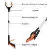2-Piece Portable Foldable Trash Grabber Tools, Litter Picker, Reacher, Green view 4