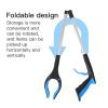 3-Pack Folding Trash Grabbers, Blue view 3