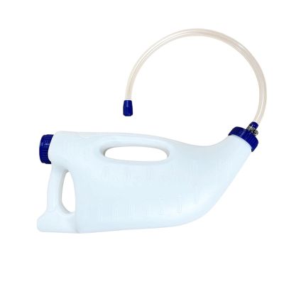 Genrico Calf Milk Bottle Feeder, 4 L Nursing Tube Dispenser for Cattle, Calves, Lambs and Livestock