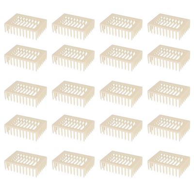 20-Pack Plastic Square Bee Rearing Boxes
