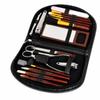 18-Piece Manicure and Makeup Set for Women in Black Zipper Case view 1