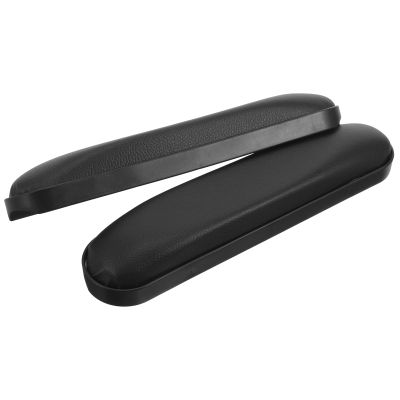VILLCASE Wheelchair Armrest Pads, Comfortable Sponge and Leather, 2-Piece Set