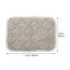 LALAFINA Polyester Pet Sleeping Mat, Warm Non-Slip Cat Bed Cushion and Dog Blanket, Lightweight and Portable view 2