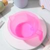 ibasenice Hair Dye Bowls, Easy to Use and Clean, Plastic, 3-Piece Set, Pink view 4