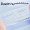 ACOGEDO Silicone Sheet Mask Cover with Ear Loops, White-Gold view 4