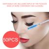 50-Pack Nylon Disposable Mascara Wands, Dark Blue view 2