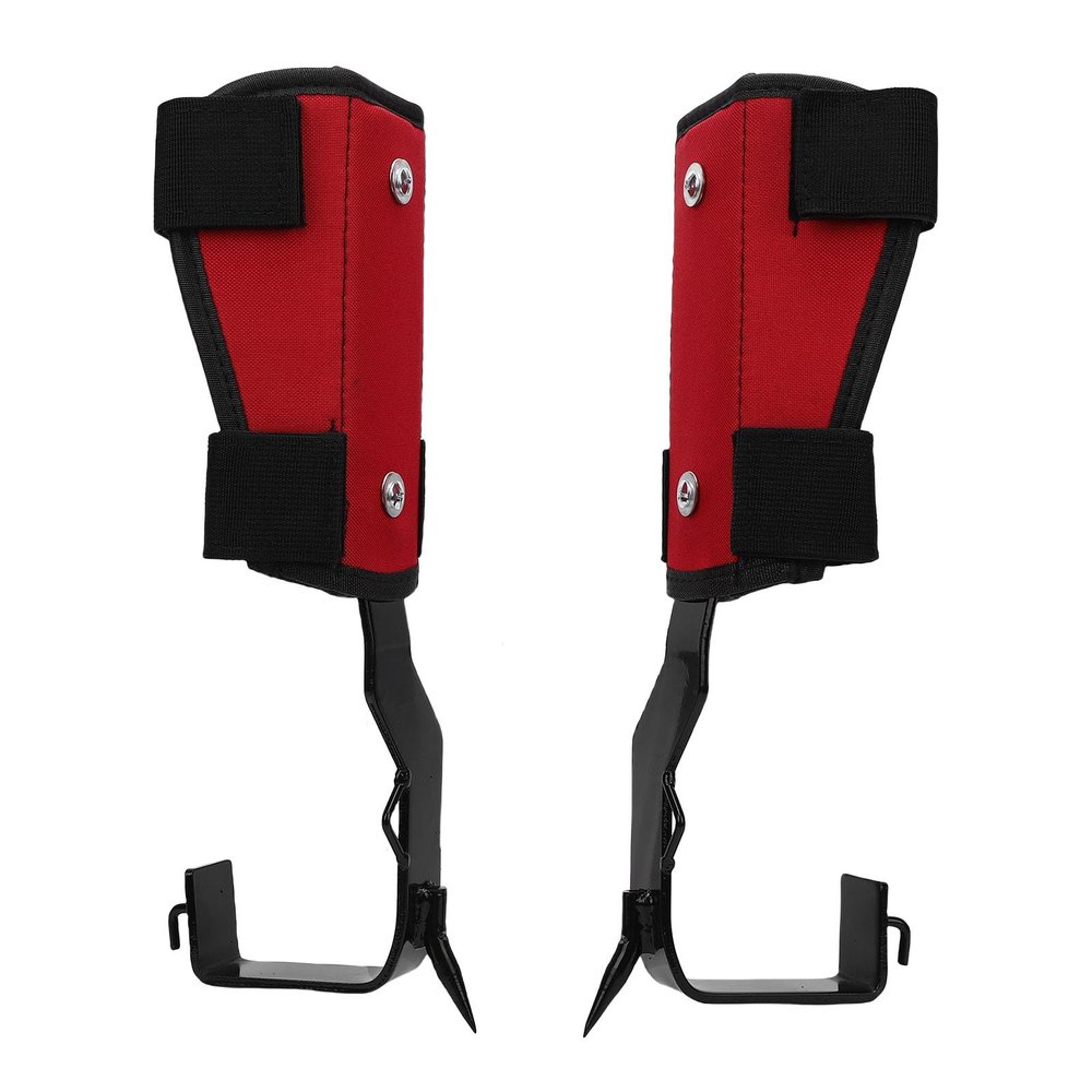 Badafaci Tree Climbing Spikes, Stainless Steel Gear with Non-Slip Pedals for Safe Fruit Picking and Branch Pruning