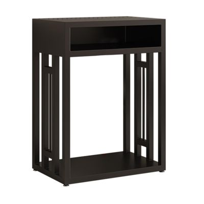 Sturdy Metal Aquarium Stand with Storage, 60 x 35 cm