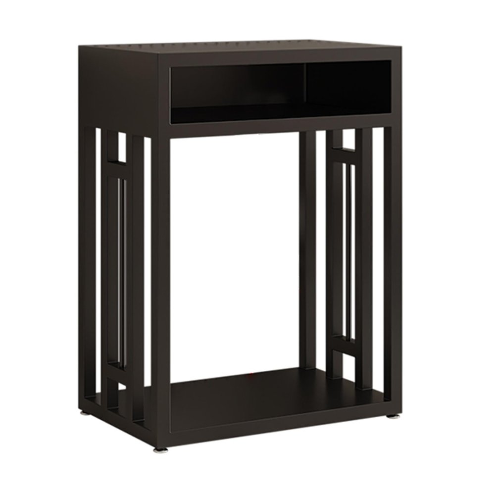 Sturdy Metal Aquarium Stand with Storage, 60 x 35 cm