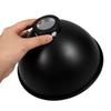 UKCOCO Reptile Reflector Dome Lamp Cover, E27, Iron, Black view 4