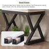 Metal Aquarium Stand for 50–100 cm Aquariums, Black view 4