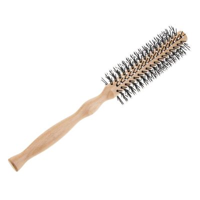Wooden Round Hair Brush for Detangling and Volumizing