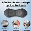 3-in-1 Back Therapy 2026 Back Massager for Sciatica Pain Relief, with Spinal Traction, Heat and Vibration, 135 Golden Curvature, Gray view 2